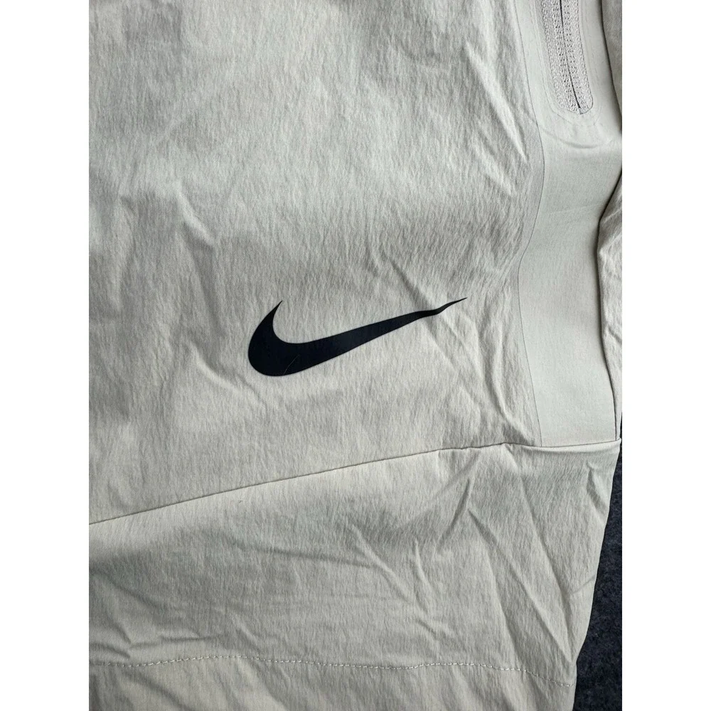 Nike Shorts Mens Size 38 USA Olympic Flag Swoosh Sports Outdoor 812246-201 Beige
